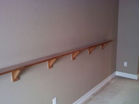 Bar Ledge On Wall, Ledge On Wall, Drink Ledge, Basement Finish, Cozy Basement, Wall Diy, Empty Wall, Basement Remodeling, Finishing Basement