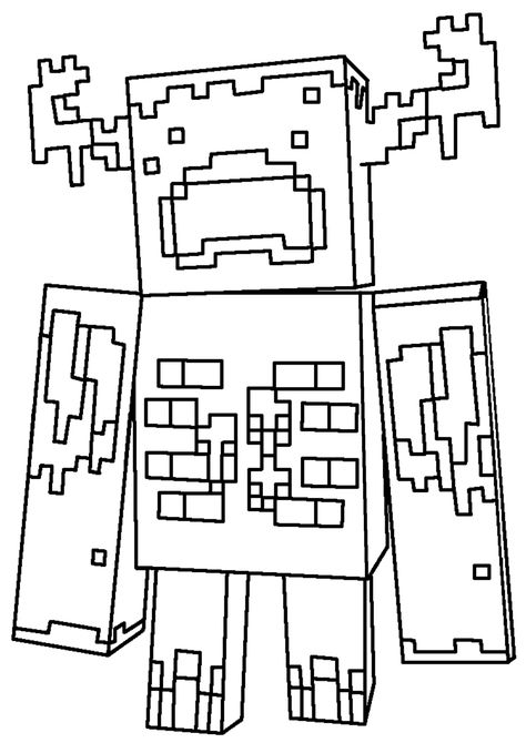 I make minecraft Colouring Pages Download this image and print it Happy Birthday Coloring Pages, Minecraft Coloring Pages, Space Coloring Pages, Mario Coloring Pages, Minecraft Drawings, Monster Coloring Pages, Minecraft Pictures, Birthday Coloring Pages, Barbie Coloring Pages