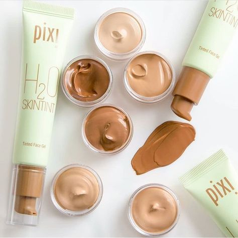 Style Patisserie on Instagram: “Flawless in a few fuss-free minutes is reality with H2O Skintint! A water-based tinted face gel that evens out skin tone and gives…” Pixi Beauty, Skin Tint, Dry Skin Care, Best Foundation, Even Out Skin Tone, Beauty Guru, No Foundation Makeup, New Skin, Summer Makeup