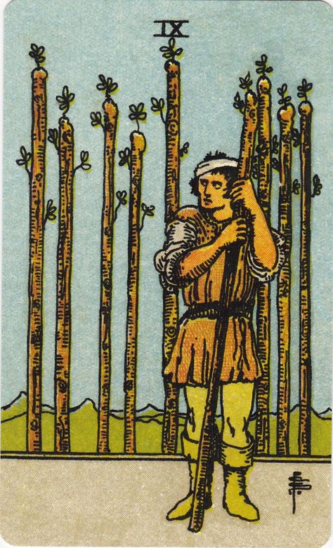 Nine Of Wands, Eight Of Wands, Tarot Horoscope, Pentacles Tarot, Owl Wings, Wands Tarot, Tarot Significado, Card Meanings, Oracle Card Reading