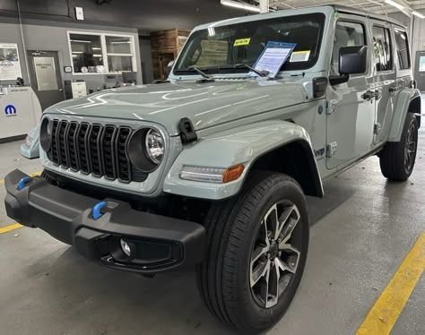 Jeep Wrangler Unlimited JL Sport S 4XE Earl Clearcoat Special Edition Dark Grey Jeep Wrangler, Jeep Wrangler Girly, Grey Jeep, Dream Car Jeep, I Am Abundant, White Jeep, Car Jeep, Wrangler Unlimited Sahara, Jeep Wrangler Unlimited Sahara