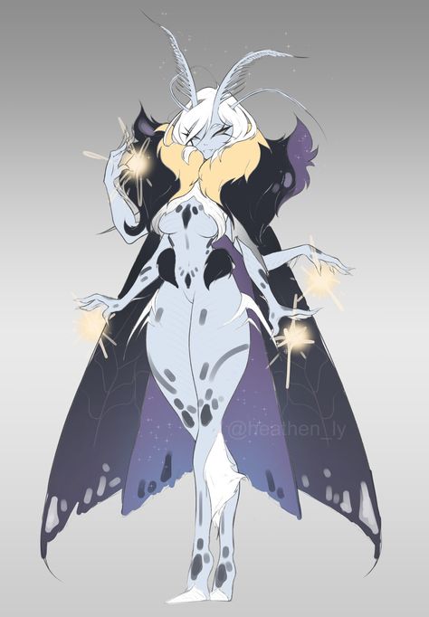 Mothgirl Oc, Luna Moth Monster High, Lunar Moth Character Design, Moth Monster High, Moth Girl Oc, Moth Anime, Moth Girl Art, Lunar Moth Drawing, Moth Character Design