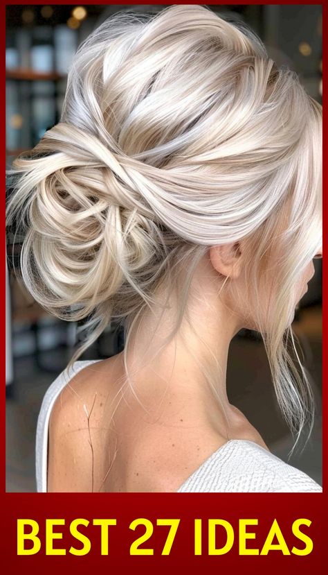 Short Hair Side Updo For Wedding, Updos For Medium Length Hair For Wedding, Updo Hairstyle For Wedding Guest, Updo For Full Face, Simple Elegant Wedding Updo, Up Do For Long Hair Wedding, Shoulder Wedding Hair, Hair Up For Shoulder Length Hair, Updo Hairstyles Fine Hair