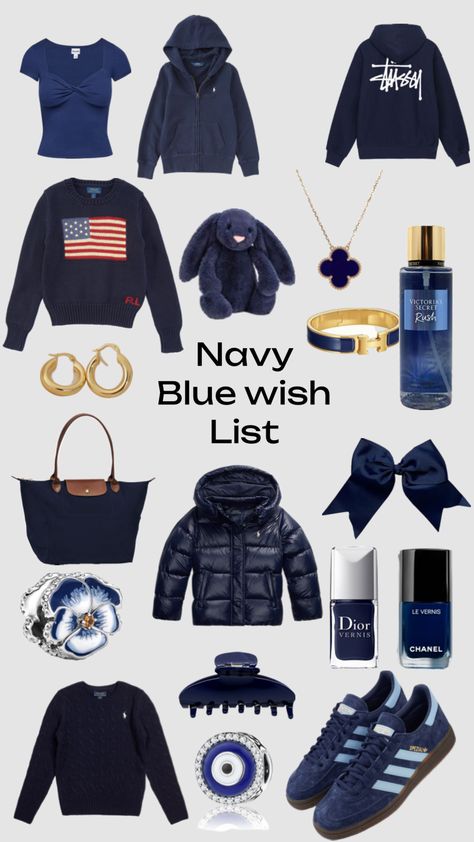 Navy Blue Wishlist, Navy Blue Clothes, Blue Wishlist, Navy Blue Girl, Navy Blue Fits, Navy Blue Outfit, Blue Girl, Blue Fits, Blue Outfit