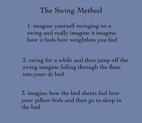 Shifting Methods Sleeping, Shifting Methods, Scripting Ideas, Reality Shifting, The Swing, Life Tips, How To Manifest, Go To Sleep, Me When