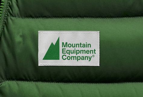 Mountain Equipment Company – Visual Journal Outdoors Branding, Hiking Logo, Sports Brand Logos, Outdoor Logos, Logo Game, Clothing Brand Logos, Mountain Equipment, Outdoor Clothing Brands, Mountain Logos