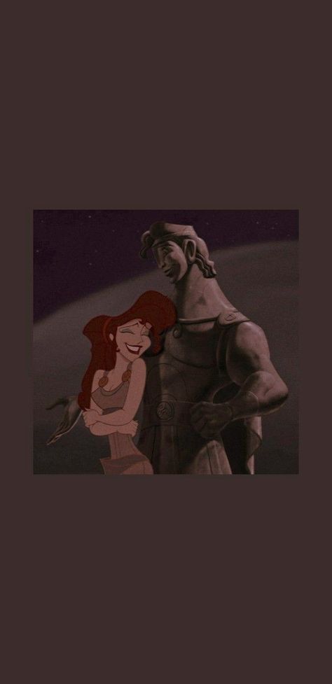 Meg Hercules Aesthetic Wallpaper, Hercules Aesthetic Wallpaper, Meg Hercules Aesthetic, Disney Couples Wallpaper, Disney Couple Aesthetic, Hercules Wallpaper, Megara And Hercules, Meg Disney, Hercules Megara