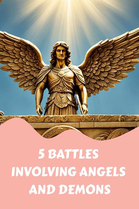 Discover the profound lessons from 5 key battles involving Angels and Demons that offer insight for your spiritual and daily challenges. Battling Demons, Acts 12, Angel Guard, Jesus Tomb, Revelation 12, Prince Of Persia, Jesus Resurrection, Book Of Revelation, Daily Challenges