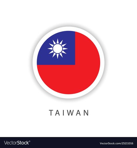 Taiwan flag template design Royalty Free Vector Image Taiwan Flag, Flag Template, Flag Icon, Flag Art, Flag Vector, Image Design, Free Vector Images, Taiwan, Vector Art