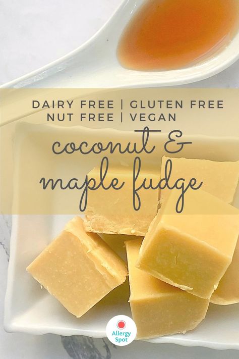 Coconut Condensed Milk, Dairy Free Fudge, Dairy Free White Chocolate, Vegan Condensed Milk, Gluten Free Fudge, Maple Fudge, Vegan Fudge, Chocolate And Coconut, Fudge Ingredients