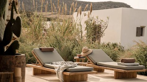 Greece Hotels, The Rooster, Stunning Interiors, Greek Island, Minimalist Lifestyle, Slow Living, Hotel Reviews, Wabi Sabi, Boutique Hotel