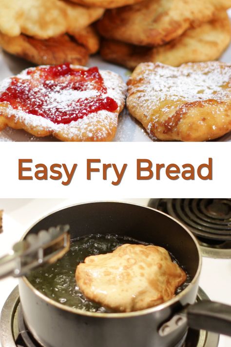 Rhodes Rolls Fry Bread, Fry Bread Dessert, Fry Bread Toppings, Easy Fried Dough, Frozen Dinners Store Bought, Recipes Using Frozen Bread Dough, Fried Dough Recipe Easy, Frozen Bread Dough Recipes Ideas, Easy Fry Bread