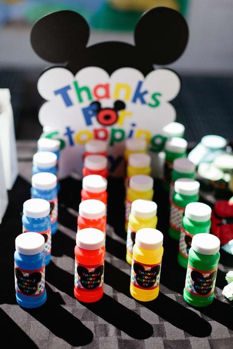 Martian Mickey Birthday, Mickey Mouse Birthday Goodie Bags, Outdoor Mickey Mouse Birthday Party, Mickey Mouse Goody Bags, Second Birthday Mickey Mouse, Mickey Mouse Birthday Party Favors, Twodooles Birthday Boy, Mickey Two Year Old Birthday, Mickey Mouse Birthday 2nd Boy