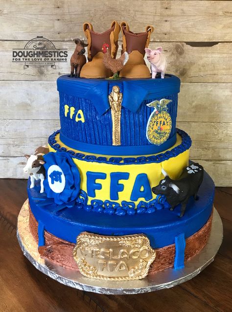 Ffa Candy Ideas, Ffa Cake Ideas, Ffa Dessert Ideas, Ffa Cake Decorating Ideas, Ffa Birthday Cake, Ffa Themed Desserts, Western Sweet 16 Decorations, Ffa Event Ideas, Ffa Themed Graduation Party