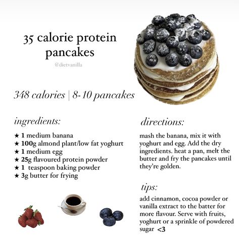 Zero Calorie Recipes, Ãnã Recipes, Low Cal Food Ed, Nothing Tastes As Good As Skinnytaste, Meal Inspo Low Cal, Low Cal Pancakes, Low Cal Food, Food Calories List, Pancake Calories