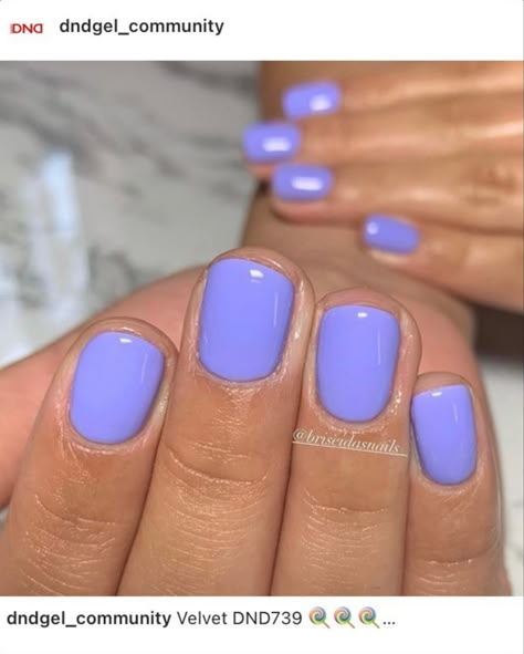 April Dip Nails Ideas 2024, Periwinkle Purple Nails, Trendy Spring Nails Solid Color, Spring Dip Nails 2024 Trends, Purple Dip Powder Nails, Spring Dip Powder Nails, May Nail Colors, Spring Dip Nails, Periwinkle Nails