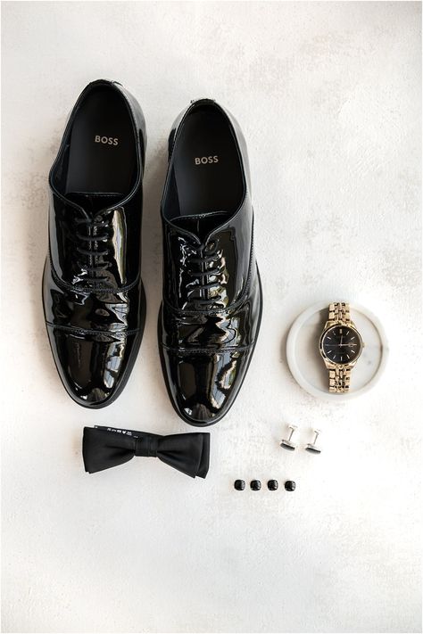 Groom's black shoes and gold watch | Park Chateau Estate Wedding in the summer with elegant pink and white details photographed by New Jersey photographer Idalia Photography. Find inspiration for an elegant summer wedding at Park Chateau here! Groom Wedding Shoes, Park Chateau, Asheville Nc Wedding, Elegant Summer Wedding, Ny Wedding Venues, Pa Wedding Venues, Nj Wedding Venues, Wedding Dresses Vera Wang, Groom Shoes