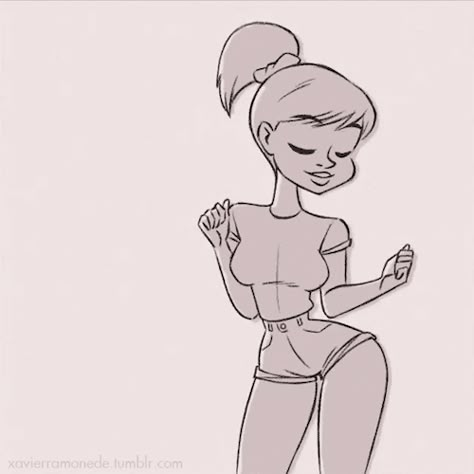 Dance Animation Reference, Gif Animation Ideas, Dance Animation Gif, Animation Dance, Rotoscope Animation, Jump Animation, Dance Animation, Walking Animation, Tsukiuta The Animation