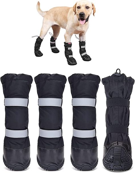 Boots For Snow, Dog Winter Boots, Dog Snow Boots, Paw Protector, Dog Booties, Paw Cleaner, Morning Jog, Dog Winter, Snow Rain