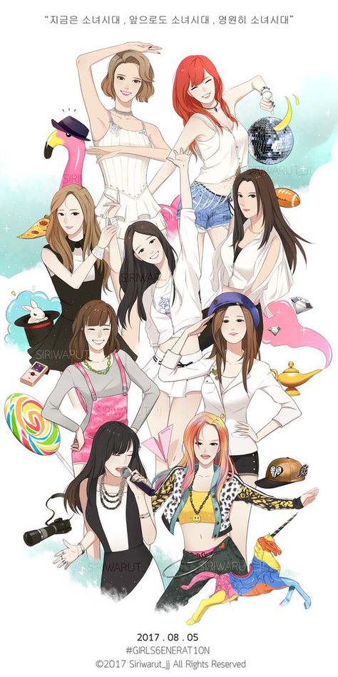 Snsd Fanart, Sunny Snsd, Girl Generation, Pop Fanart, Beauty And The Beat, Face Style, Jan 17, Korean Artist, Random Pics