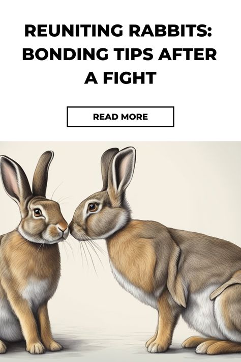 Reuniting Rabbits: Bonding Tips After a Fight Rabbit Bonding, Rabbit Behavior, Female Rabbit, Pet Boarding, Small Pet, Social Interaction, Small Pets, Pin It, The Fosters