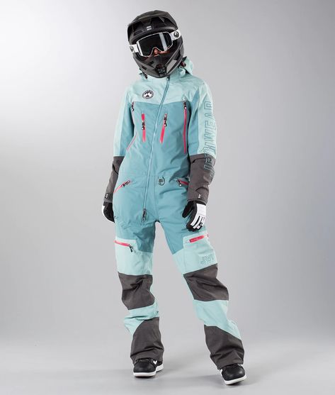 Snowboard Outfit Women, Cleaner Uniform, Snowboard Outfit, Overall Women, Outfit Overall, Snowboard Suit, Snowboarding Style, Sci Fi Fashion, Space Outfit