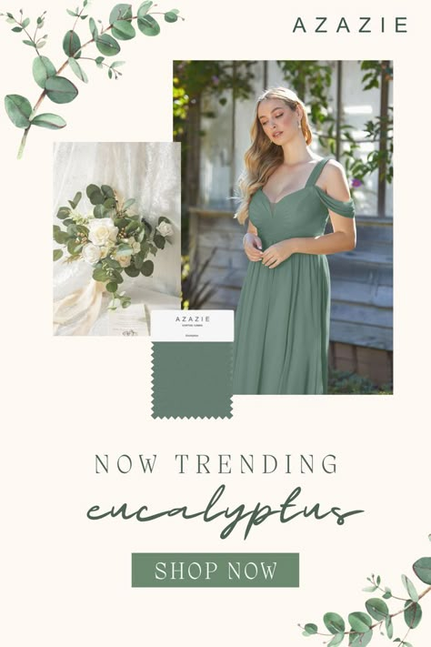 bridesmaid dresses, bridesmaids, bridesmaid outfits, chiffon bridesmaids dress, chiffon dress, green bridesmaid dress, eucalyptus dress, spring bridesmaid dress, summer bridesmaid dress, summer wedding, spring wedding, wedding, wedding planning, wedding ring, wedding hair, bridesmaid makeup, bridesmaid hairstyles Eucalyptus Bridesmaid Dresses, Eucalyptus Bridesmaid, Fall Bridesmaids, Green Wedding Dresses, Summer Bridesmaid Dresses, Bridesmaid Dresses Boho, Sage Green Bridesmaid Dress, Fall Bridesmaid Dresses, Dusty Blue Bridesmaid Dresses