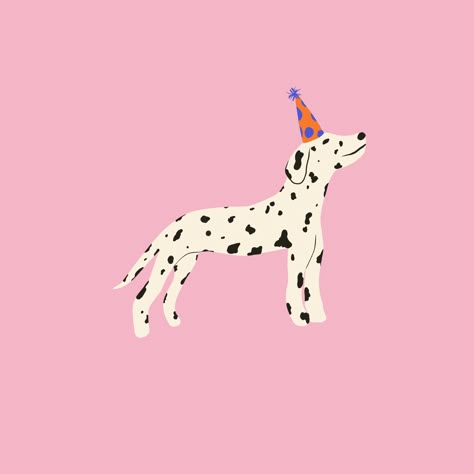 Lauren Kunz is a surface pattern designer and illustrator from Idaho. Dalmatian Illustration, Dalmatian Birthday, Paw Illustration, Ice Cream Illustration, Dog Ice Cream, Illustration Techniques, Dog Socks, Animals Funny, Pastel Wallpaper