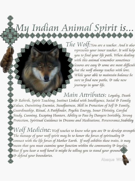 Wolf Mythology, Wolf Symbolism, Lone Wolf Quotes, Spirit Animal Meaning, Wolf Sticker, Animal Meanings, Native American Spirituality, Spirit Animal Totem, Wolf Totem