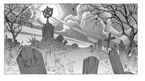 Foreground Middleground Background Art, Background Design Animation, Cemetery Drawing, 2d Animation Background, Animation Background Design, Long Gone Gulch, Foreground Middleground Background, Graveyard Background, Game Background Art