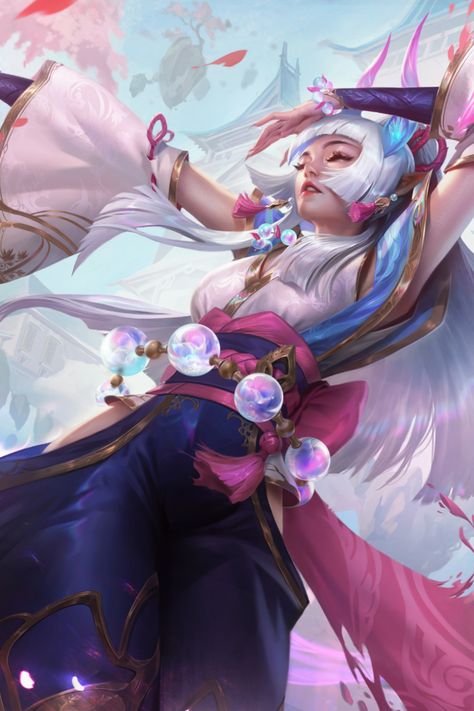 Spirit Blossom Syndra Splash art for League of Legends Ionia League Of Legends, Spirit Blossom Syndra, Yuuko Kanoe, Lol Wallpapers, League Of Legends Wallpaper, League Of Legends Wallpapers, League Of Legends Champions, League Of Legends Icons, Ahri Wallpaper