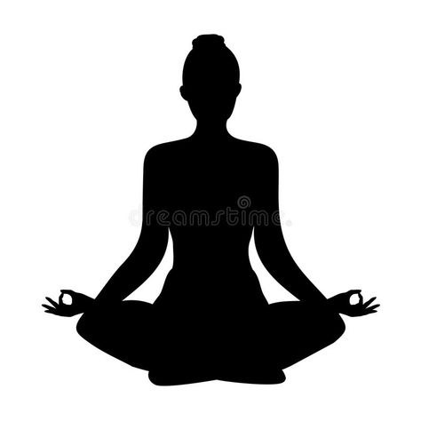 Yoga. lotus position silhouette. vector shape. Yoga. lotus position silhouette. vector yoga shape royalty free illustration Lotus Position Yoga, Yoga Poster Drawing, Meditation Pose Drawing, Pose Silhouette, Yoga Silhouette, Yoga Png, Lotus Pose Yoga, Yoga Painting, Yoga Tree Pose