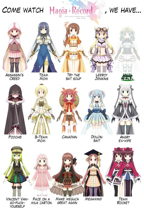 Witches Madoka Magica, Madoka Magica Art, Madoka Magica Witch Form, Madoka Magica Witches, Magica Madoka, Madoka Magica Oc, Magical Girl Outfit Ideas, Magica Record, Madoka Magica All Characters