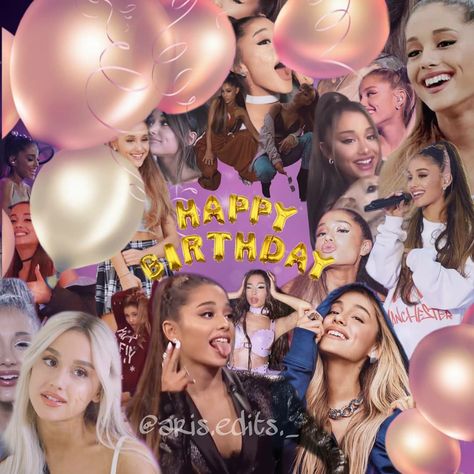 Ariana Grande Birthday, Ariana Grande Pictures, Famous Singers, Birthday Pictures, Loving U, Ariana Grande, Surgery, Happy Birthday, Birthday