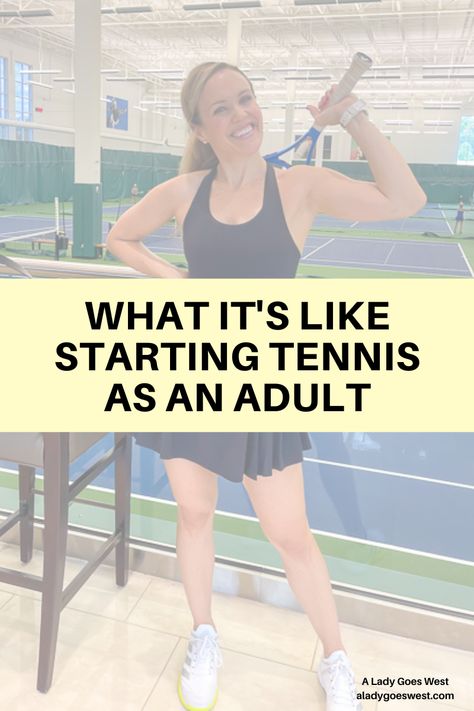 I wanted to play tennis for more than a decade before I finally decided to start. It's been quite the learning process, and I'm so happy I've learned things that have helped me in other areas of life too ... Tennis Basics, Beginner Tennis, Tennis Doubles, Tennis Lifestyle, How To Play Tennis, Group Fitness Instructor, Tennis Lessons, Tennis Life, Tennis Tips