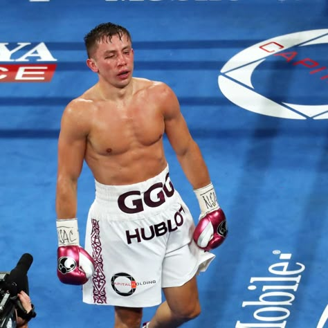 Ggg Boxing, Vintage Boxing Posters, Triple G, Gennady Golovkin, Boxing Images, Boxing Posters, Boxing Champions, Basketball Photography, Mma Boxing