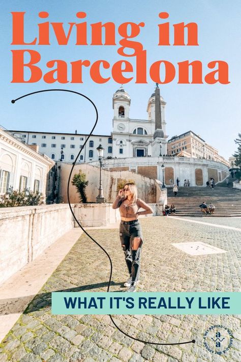 Find out how you can move to Spain and try living in Europe for a year or longer. This guide will walk you through how you can go from Barcelona travel to Barcelona living! Barcelona Living, Travel To Barcelona, Living In Barcelona, Moving To Barcelona, Things To Do In Barcelona, To Do In Barcelona, Work Abroad, Living In Europe, Expat Life