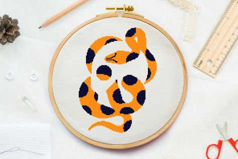 Snake Skull cross stitch pattern, Anatomic cross stitch , Orange geometric skull cross stitch, cool Skull Multicolor cross Skull Cross Stitch Pattern, Skull Cross Stitch, Cross Stitch Skull, Geometric Skull, Snake Skull, Etsy Embroidery, Cross Stitch Quotes, Cross Stitch Fonts, Easy Cross Stitch Patterns