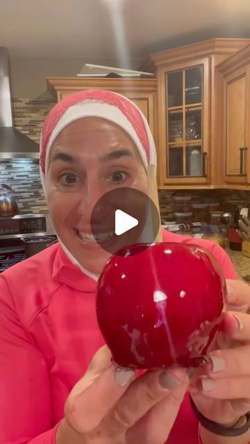 Connie Kazan (Homayed) on Instagram: "It’s apple season in Michigan where we get to pick them by hand. I’m so excited for this. I love making new apple recipes. Please save and share. It’s so easy.   Red Candy Apple  1 1/2 cups sugar 1/2 water 1/4 cup corn syrup  Red food gel about 5-7 drops 4-5 medium size apples  Boil medium size pot of water once it boils dip the apples for only 5 seconds. Remove and wipe down the apples with a cloth until it’s dried. Place that on a parchment paper. in a pot on medium high heat add together sugar, water, and corn syrup stir until it’s dissolved and don’t stir anymore. This should take about 10 to 15 minutes to come to 300° remove it from the stove. If you don’t have a candy thermometer or a thermometer you can actually watch as the sugar starts to disc Halloween Candy Apples, Crockpot Christmas, Gourmet Candy Apples, Candy Apple Recipe, Candy Videos, How To Make Red, Apple Recipe, Gourmet Candy, Dried Corn