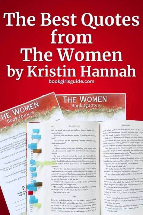 35 Quotes from The Women by Kristin Hannah The Women Kristin Hannah Aesthetic, The Four Winds Kristin Hannah, The Four Winds Kristin Hannah Quotes, Kristin Hannah Quotes, The Women Book Club Food, The Women Kristin Hannah, Kristen Hannah, The Women Kristin Hannah Book Club, Book Club Ideas Hosting