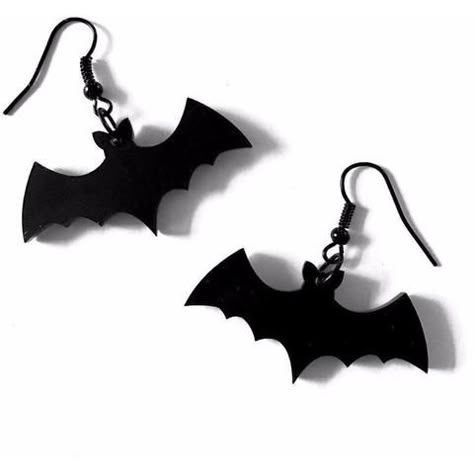 Batman Gifts, Wood Jewelery, Weird Jewelry, Funny Earrings, Bat Earrings, Pretty Jewelry Necklaces, Funky Earrings, 3d Laser, Funky Jewelry