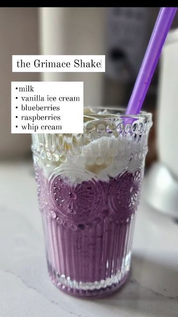 Grimace shake Grimace Shake Copycat, Grimace Shake Recipe, Grimace Shake, Stomach Growling, Colorful Desserts, Food Inspo, Shake Recipes, My Boys, So Delicious