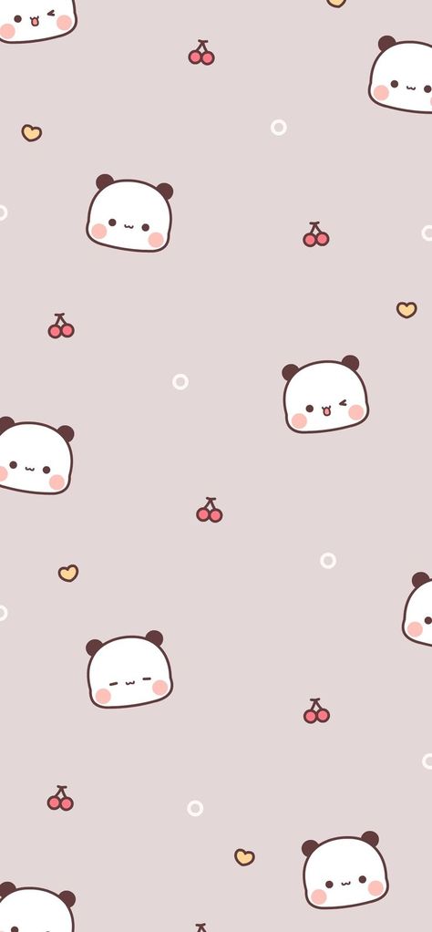 Panda And Bear Wallpaper, Panda Kawaii Wallpaper, Bubu And Dudu Cute Wallpaper, Quby Wallpaper, Panda Background, Panda Gemoy, 2021 Wallpaper, Cute Bear Drawings, Bubu Dudu