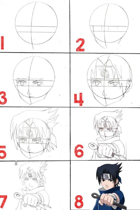 Anime Sketches Step By Step, Sasuke Drawing Step By Step, Anime Character Drawing Step By Step, How To Draw Sasuke Step By Step, How To Draw Sasuke Uchiha, Learn To Draw Anime Step By Step, Naruto Drawings Easy Step By Step, Sasuke Drawing Sketches, How To Draw Anime Step By Step