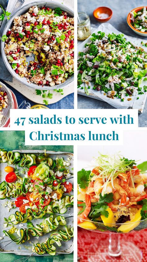 Christmas Quinoa Salad, Cold Christmas Lunch Ideas, Christmas Lunch Ideas Australian, Australian Christmas Lunch, Australian Christmas Recipes, Christmas Lunch Australia, Xmas Salads Recipes, Christmas Luncheon Ideas Ladies, Xmas Lunch Ideas