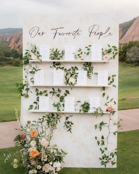 Our team experienced the magic of @arrowheadcolorado twice in one week! How lucky are we? M+J’s day was picturesque and something out of a fairy tale ✨ Pale yellows, warm hues, woodgrain accents, plus a soft mauve palette might just be our new fave combo. Planning + Design | @curatedenver Venue | @arrowheadcoloradoevents Photo | @meredithdiamondphoto Video | @klasseyproductions Floral | @floralwild_designs Rentals | @copartyrentals Day-of Stationery | @paper_and_dust_co Invitations | @mauve... Large Seating Chart, Unique Wedding Seating Chart, Unique Wedding Seating, Mauve Palette, Unique Seating Chart, Seating Chart Display, Wedding Seating Chart Display, Unique Seating, Unique Invitations