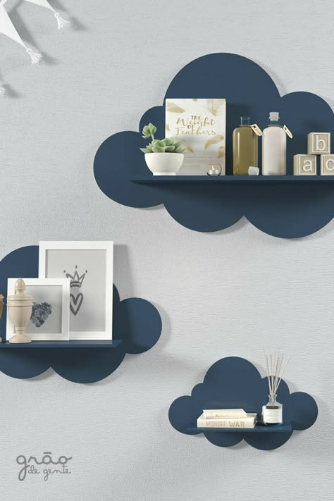 Clouds Nursery, Baby Boy Room Decor, Nursery Room Design, Baby Room Inspiration, Baby Boy Room Nursery, Kids Interior Room, Baby Room Design, Baby Boy Room, Toddler Bedrooms