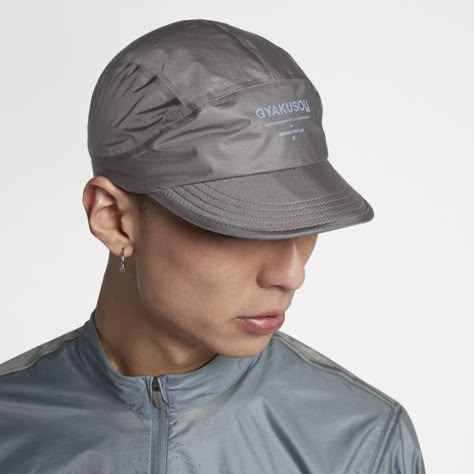 Nike Cap For Streetwear, Men Hats Styles Cap, Nike Streetwear Baseball Cap, Functional Running Baseball Cap, Nike Outdoor Hats, Nike Gyakusou, Sport Hats, Running Cap, Running Wear