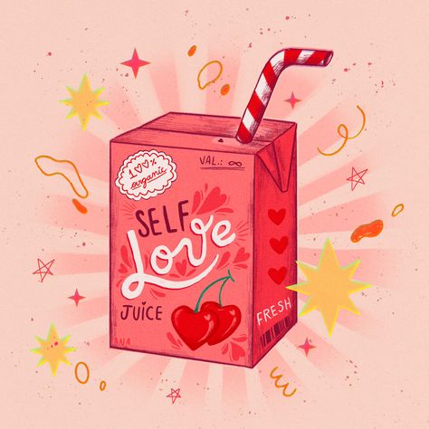 The juice box of our lives #art #instagram #artist #artwork #artesanato #illustration #illustrationartists #selflove #quotes Cute Juice Box Drawing, Juice Box Sketch, Juice Box Painting, Juicebox Illustration, Juice Box Doodle, Juice Box Art, Box Design Drawing, Juice Box Drawing, Juice Box Illustration