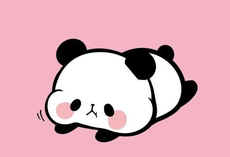 Panda Widget, Mochi Mochi Panda, Panda Pfp, Panda Icon, Cute Panda Drawing, Panda Drawing, Diy Room Decor Videos, Laptop Wallpaper Desktop Wallpapers, Pink Panda